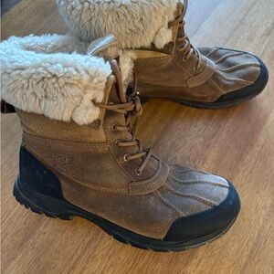 UGG Brown and Black Men's Rain & Snow Boots